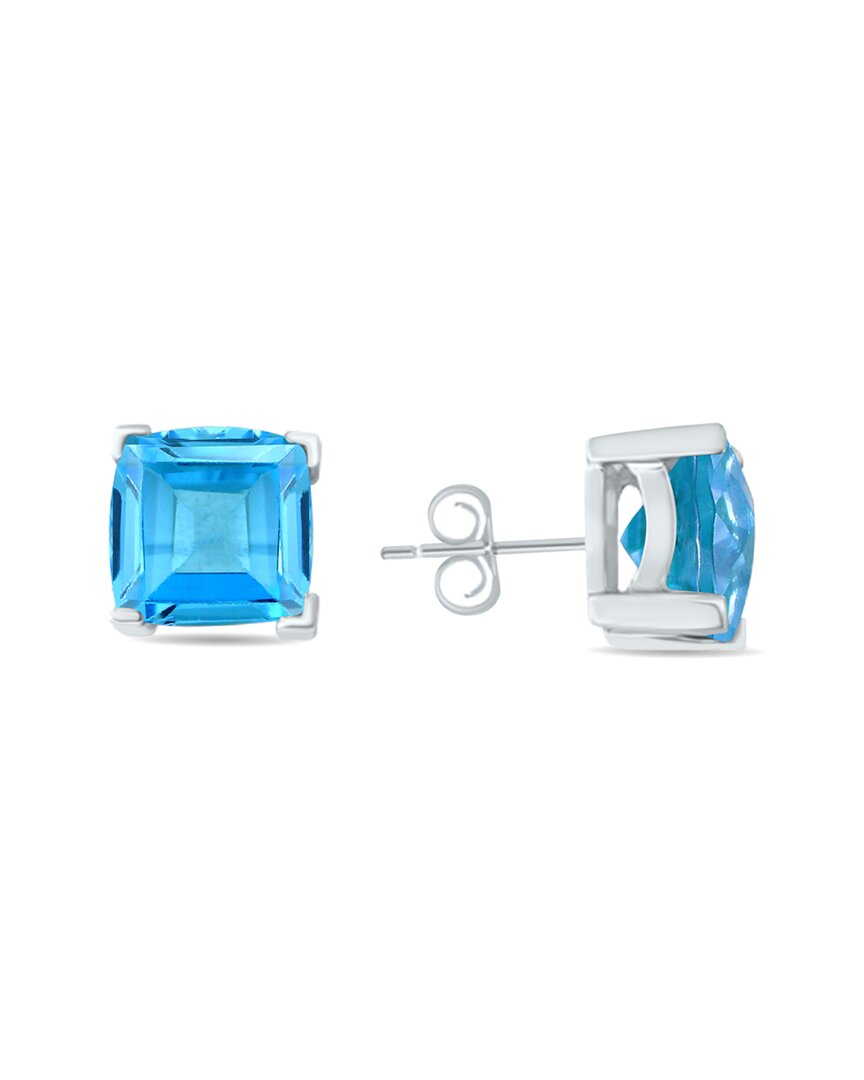 Gemstones 14k Blue Topaz Earrings