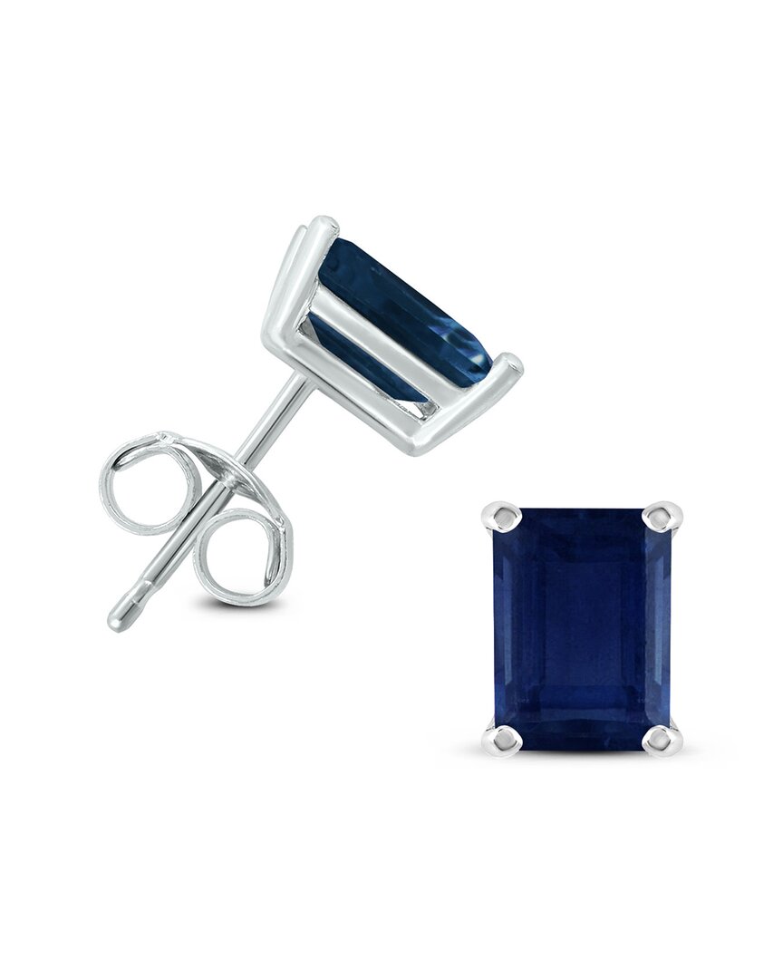 Gemstones 14k 0.80 Ct. Tw. Sapphire Earrings