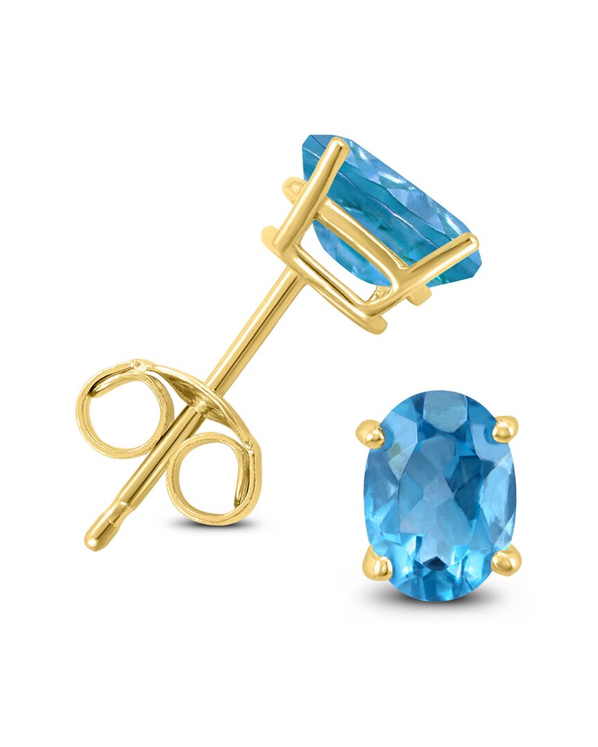 Gemstones 14k 2.90 Ct. Tw. Blue Topaz Earrings