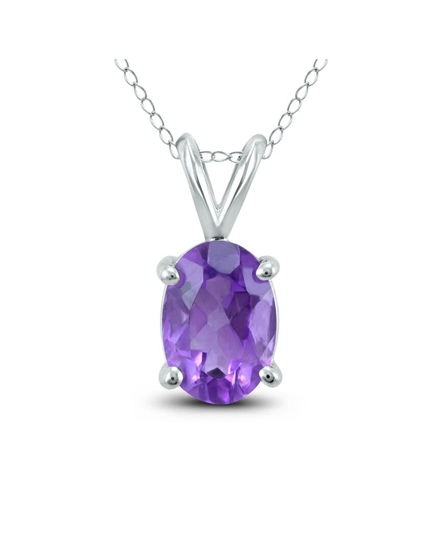 Gemstones 14k 0.70 Ct. Tw. Amethyst Necklace