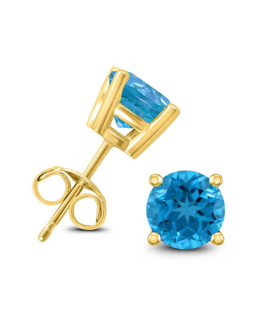Gemstones 14k 2.20 Ct. Tw. Blue Topaz Earrings