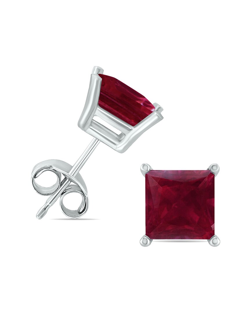 Gemstones 14k 0.90 Ct. Tw. Ruby Earrings