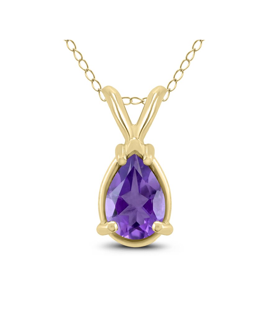 Gemstones 14k 0.45 Ct. Tw. Amethyst Necklace