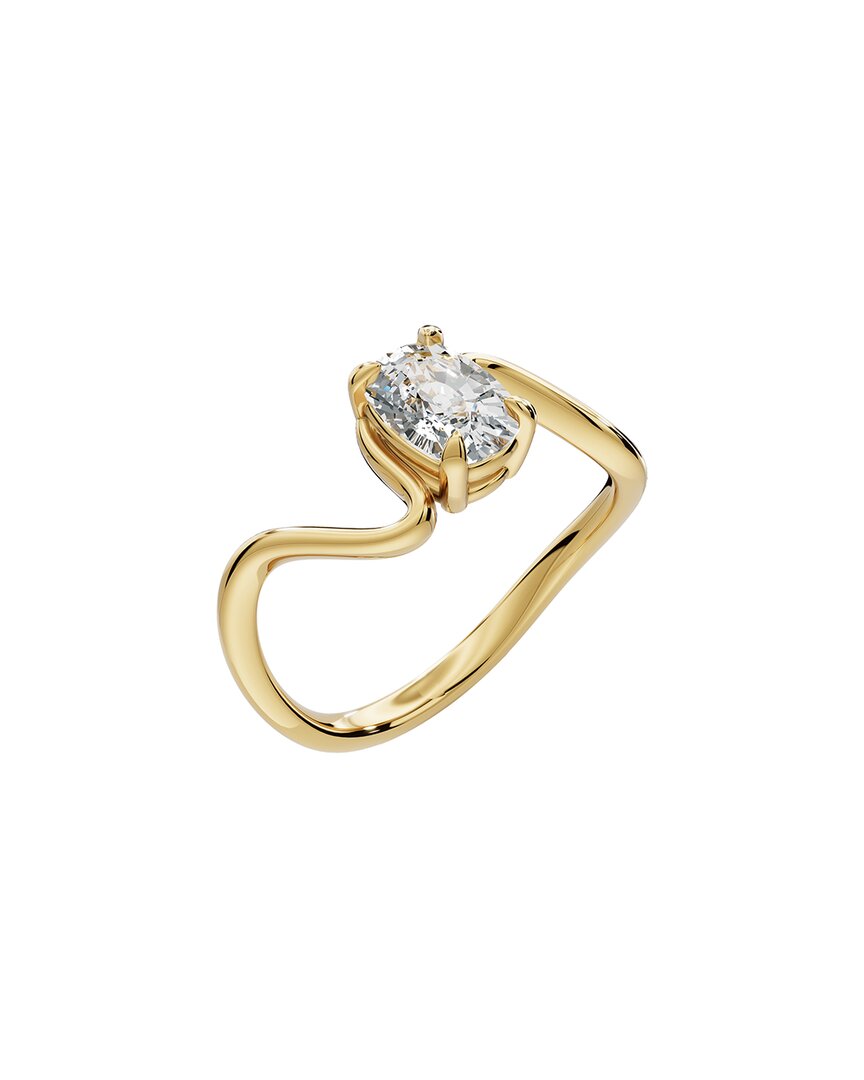 Lab Grown Diamonds 18k Over Silver 1.00 Ct. Tw. Lab-grown Diamond Ring