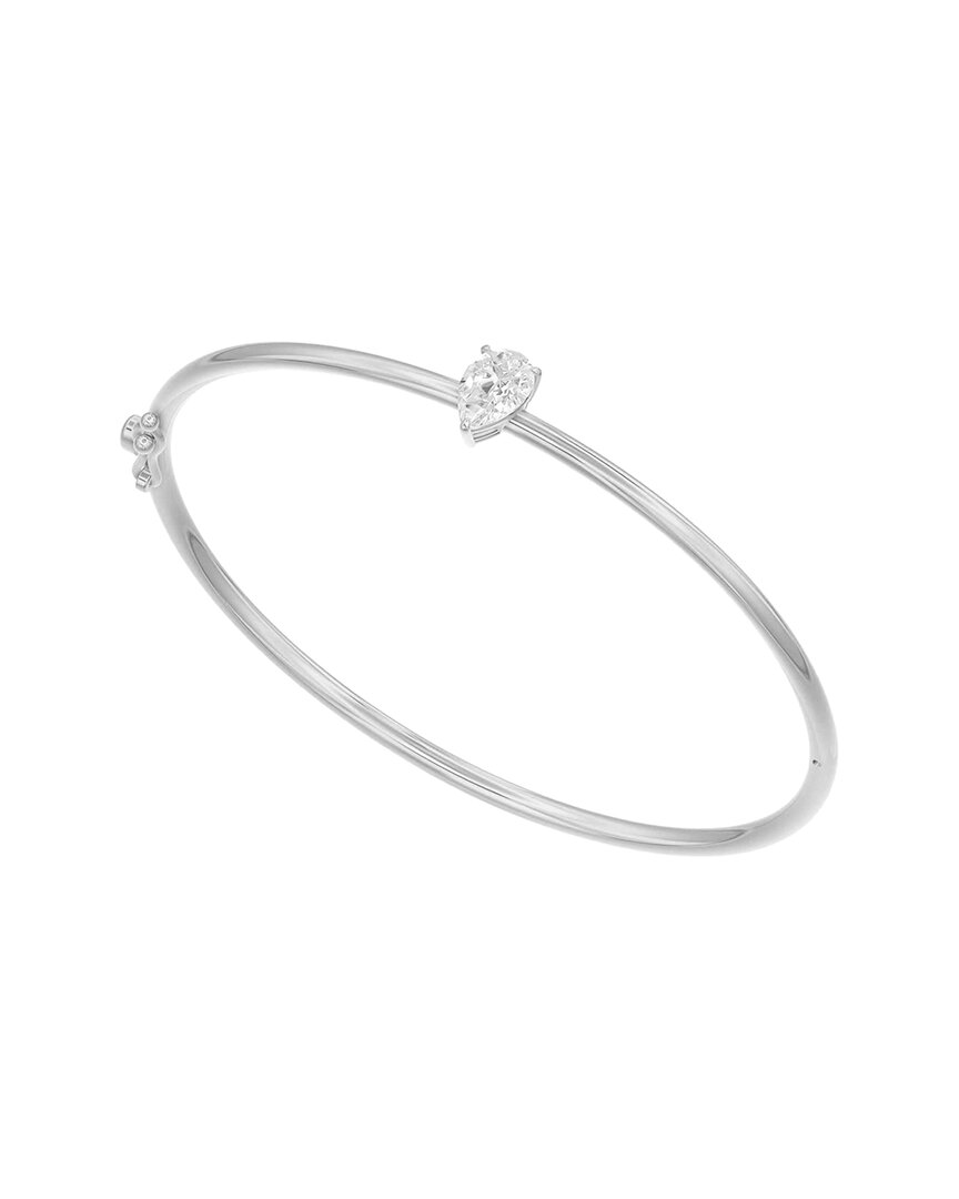 Lab Grown Diamonds Silver 1.00 Ct. Tw. Lab-grown Diamond Bracelet