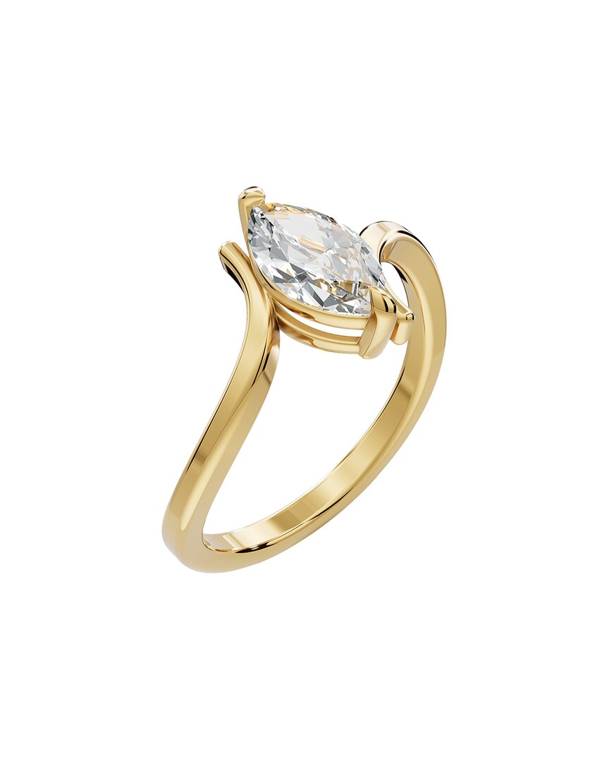 Lab Grown Diamonds 18k Over Silver 1.00 Ct. Tw. Lab-grown Diamond Ring