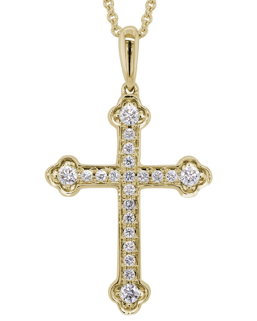 Shop Diamond Select Cuts 14k Cross Necklace