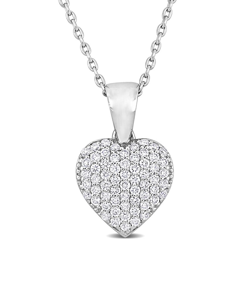 Diamond Select Cuts 14k 0.37 Ct. Tw. Diamond Heart Necklace