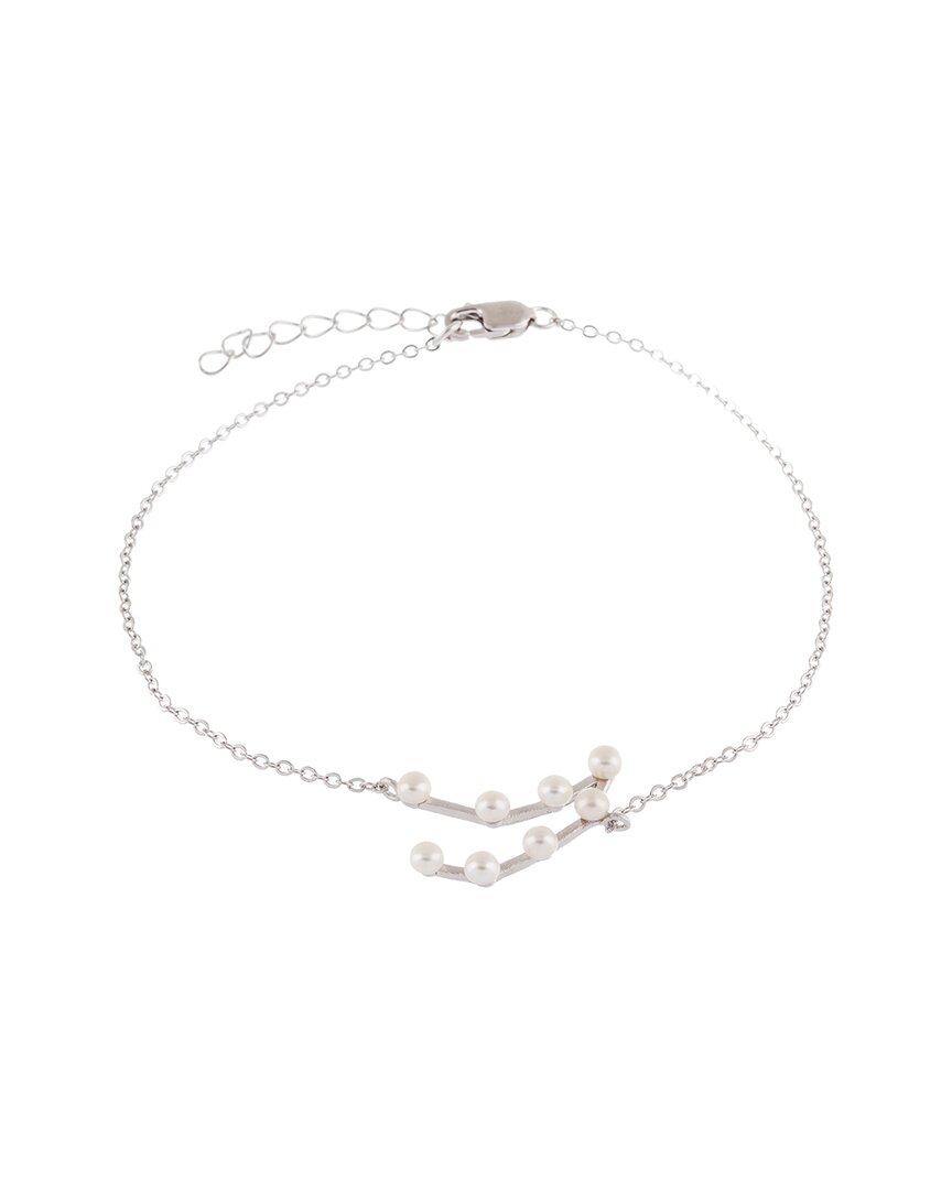 Splendid Pearls Silver 2.5-3mm Pearl Bracelet