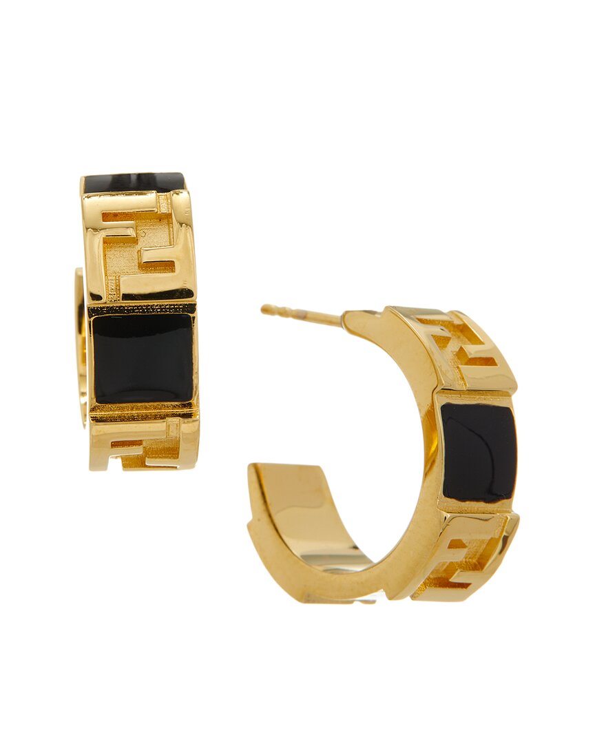 Fendi Forever Brass Earrings In F0a1f