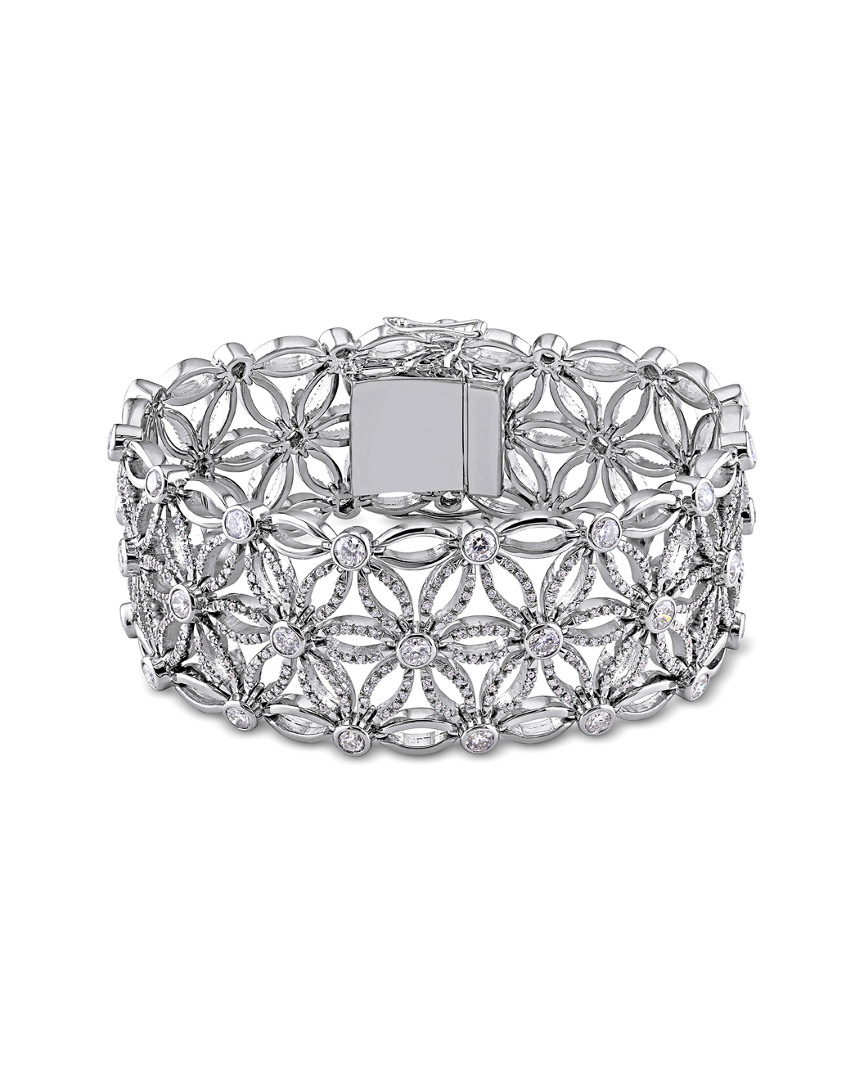 Diamond Select Cuts Certified 18k 7.20 Ct. Tw. Diamond Bracelet In Multicolor