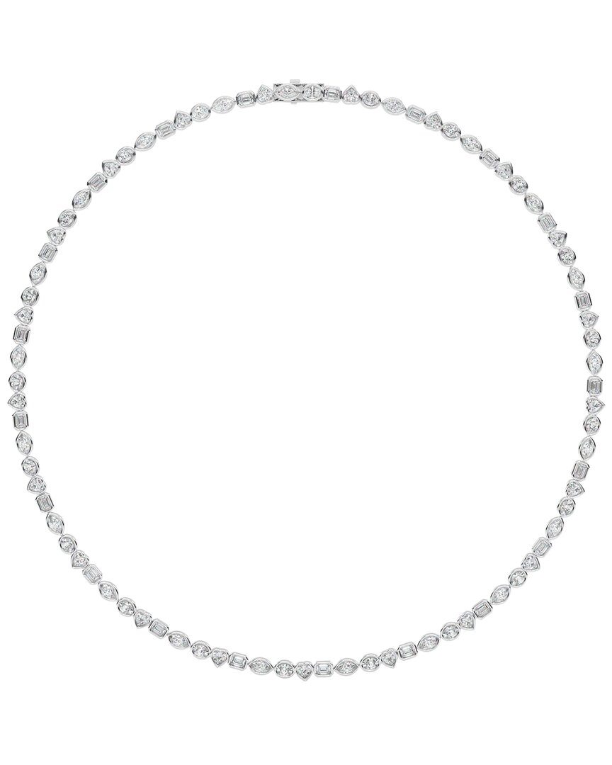 Vowe 14K 7.00 Ct. Tw. Lab-Grown Diamond Necklace
