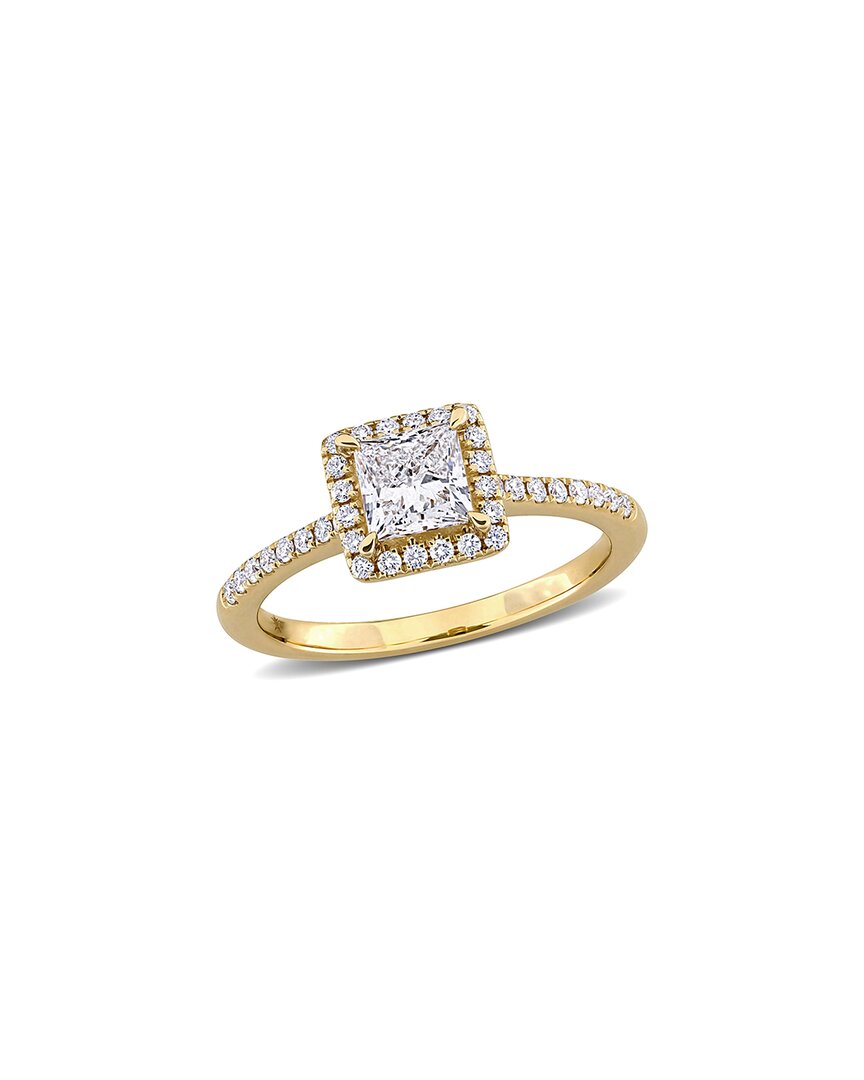 Lab Grown Diamonds Creative Forever 14k 0.99 Ct. Tw. Lab-grown Diamond Halo Ring