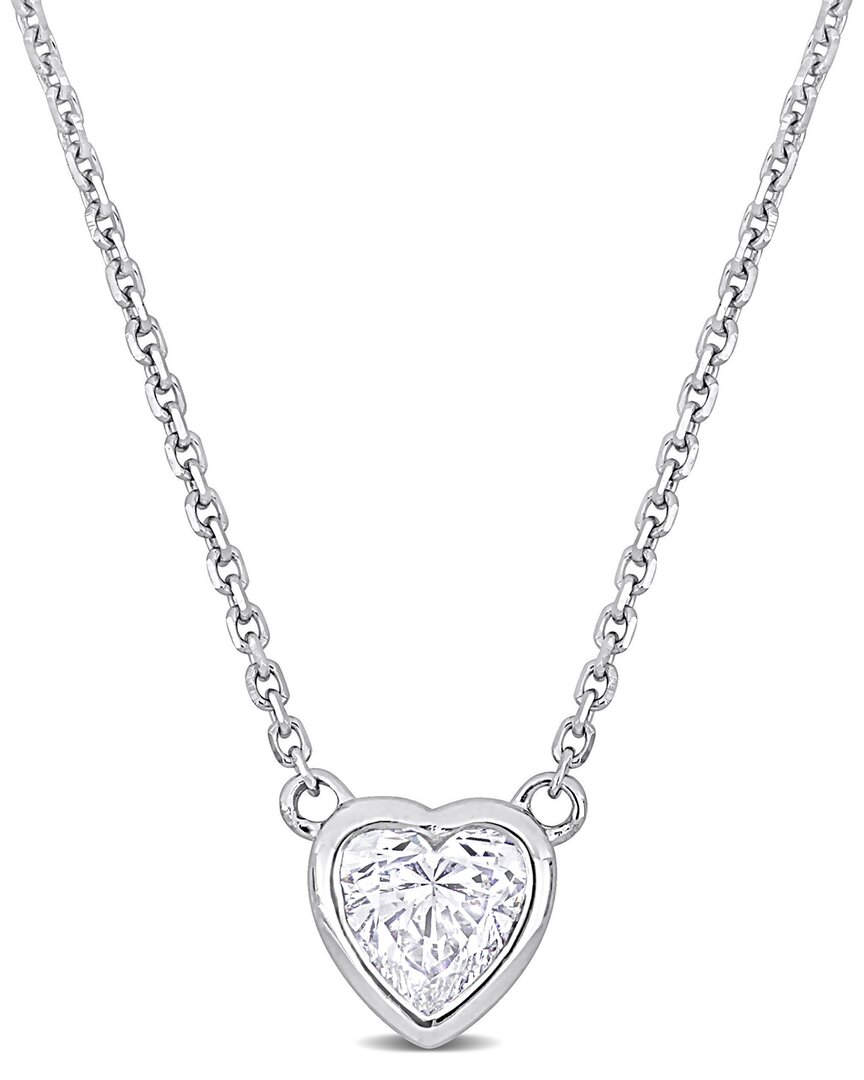 Diamond Select Cuts 14k 0.46 Ct. Tw. Diamond Heart Solitaire Necklace