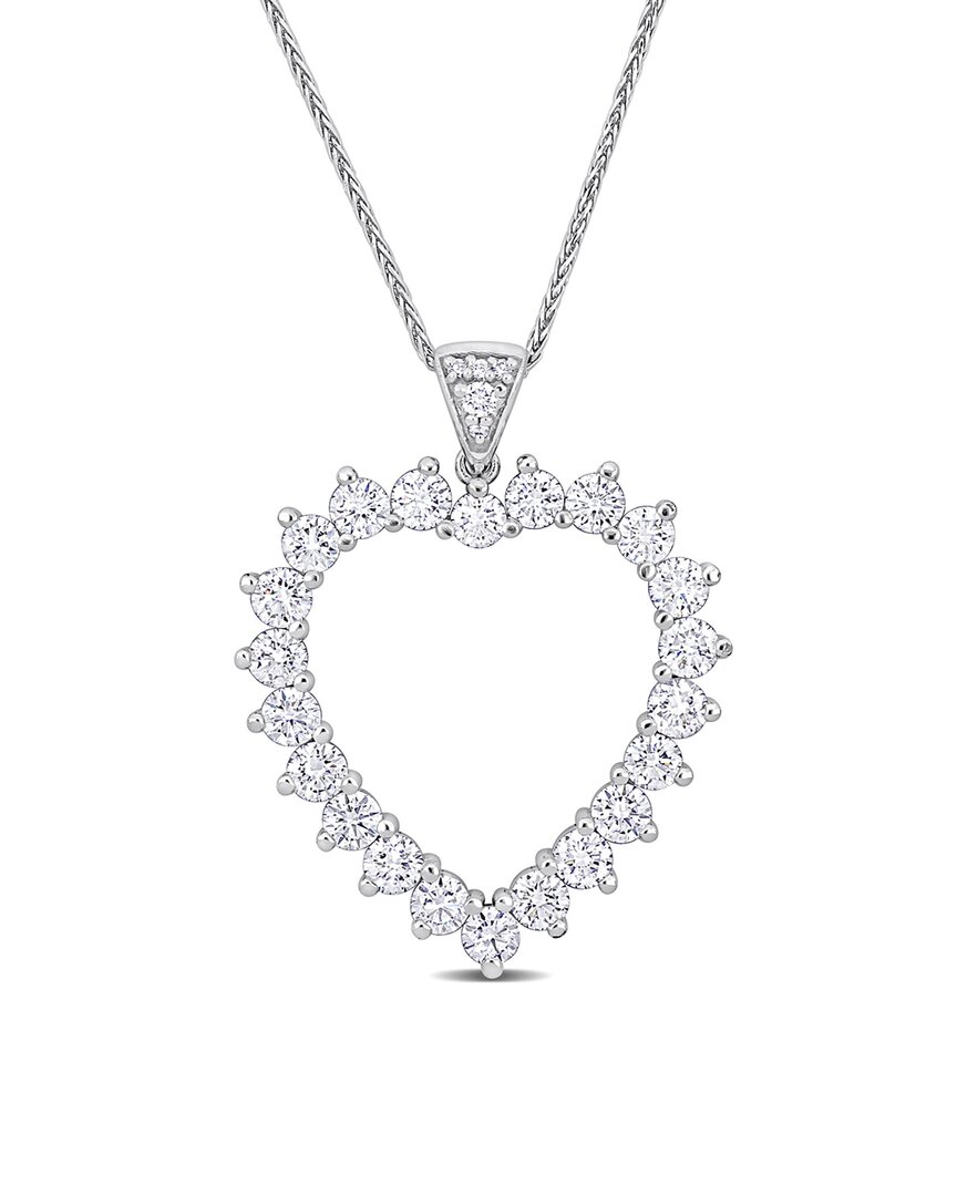 Diamond Select Cuts 18k 1.58 Ct. Tw. Diamond Heart Necklace