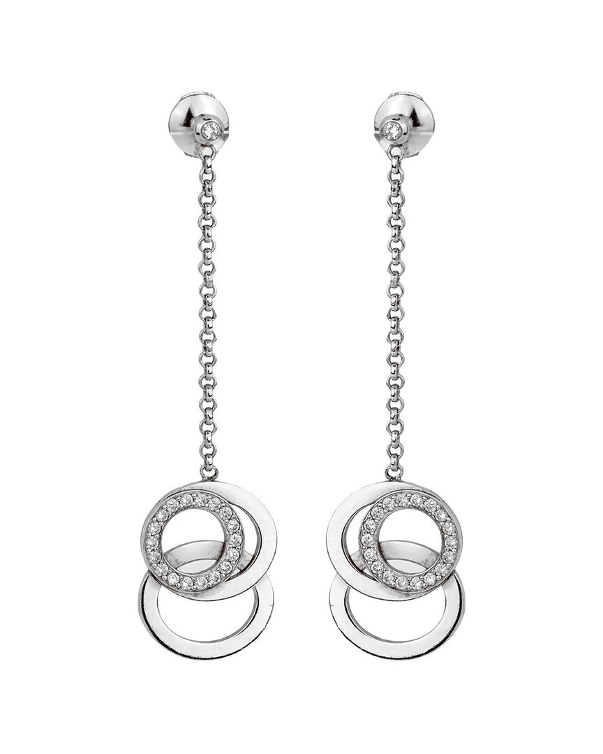 Audemars Piguet 18k 0.75 Ct. Tw. Diamond Millenary Drop Earrings (authentic Pre-loved) In Silver