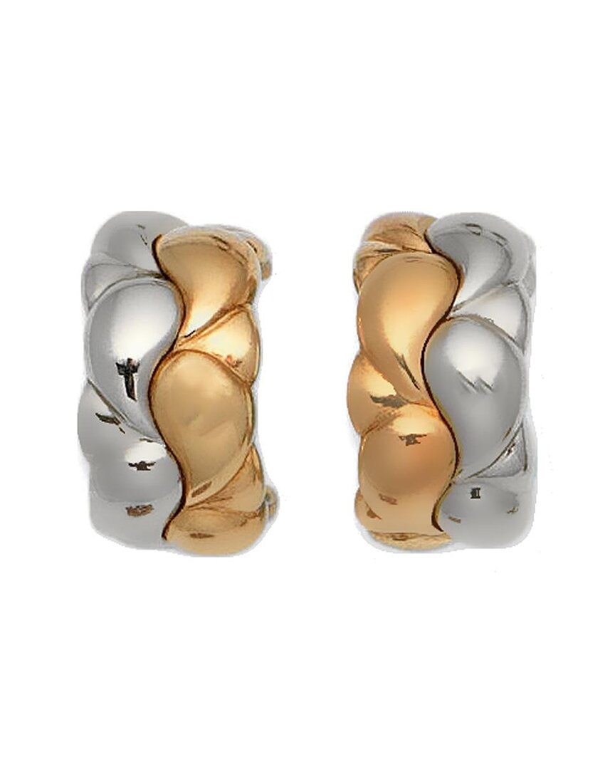 Heritage Chopard Chopard 18k Two-tone Casmir Hoops (authentic )