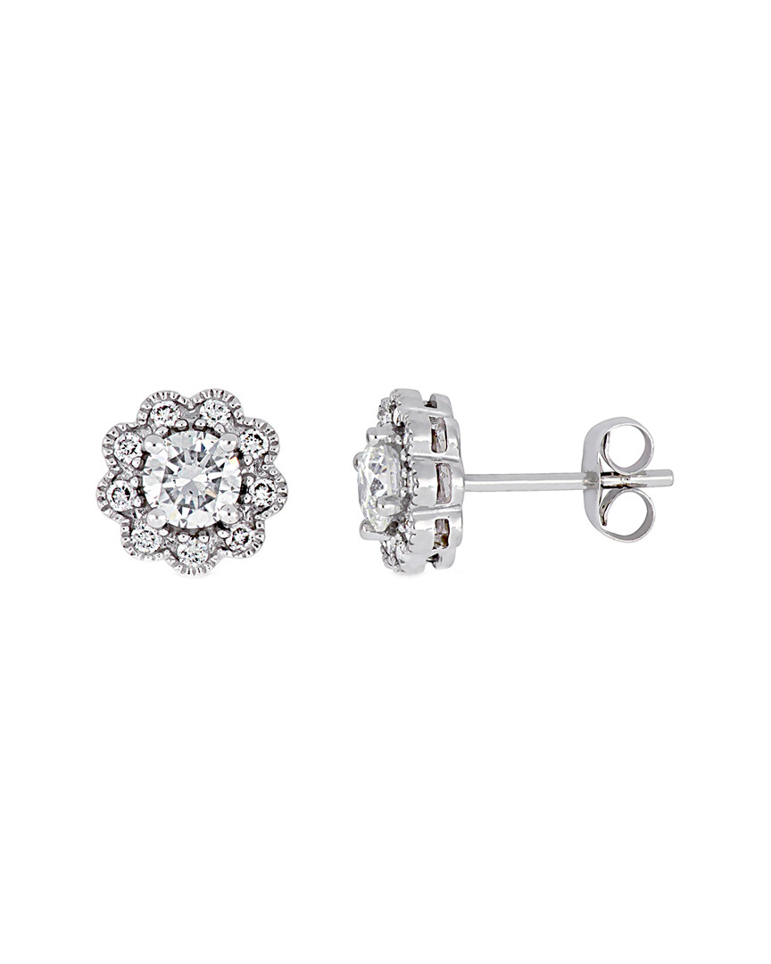 Diamond Select Cuts 14k 1.00 Ct. Tw. Diamond Floral Studs
