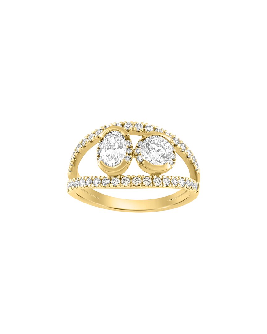 Ethos Creations 14k 1.50 Ct. Tw. Lab-grown Diamond Ring In Gold