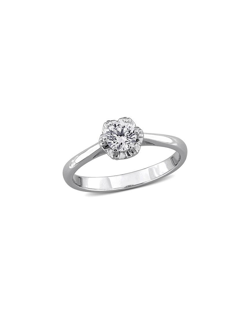 Lab Grown Diamonds Creative Forever 18k 0.36 Ct. Tw. Lab-grown Diamond Solitaire Ring