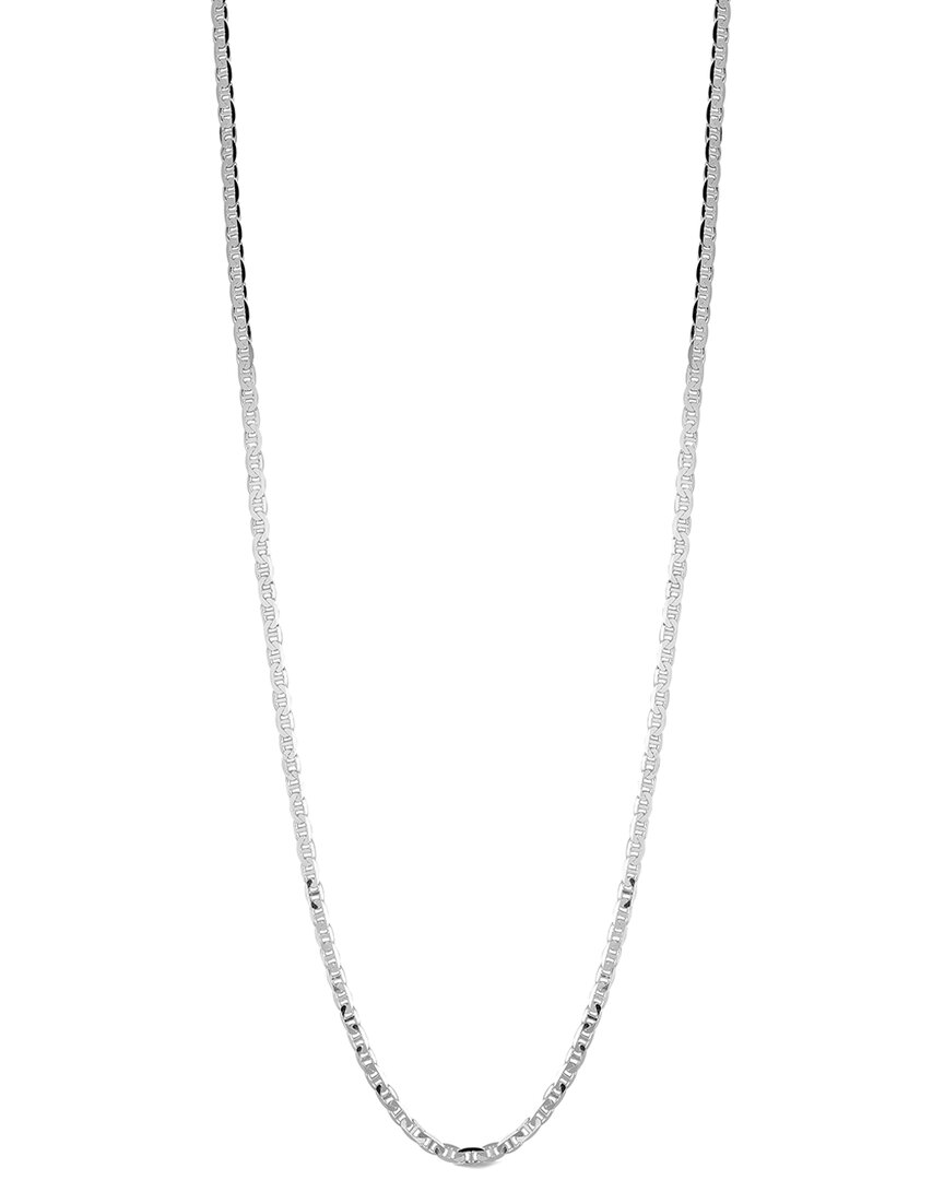 Yield Of Men Silver 3mm Mariner Link Chain Necklace