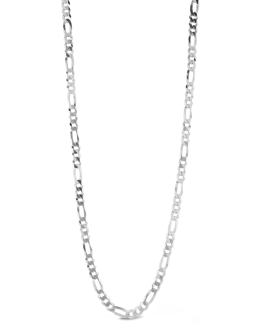 Yield Of Men 18k Over Silver 5mm Figaro Chain Necklace