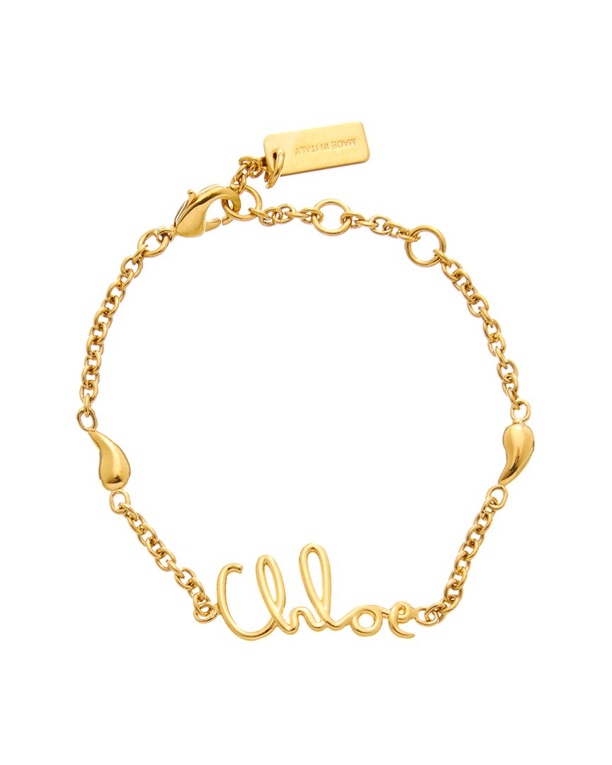 Chloé Iconic Brass Bracelet
