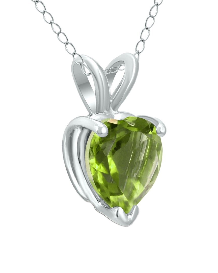 Gem Spark 14k 1.00 Ct. Tw. Peridot Necklace