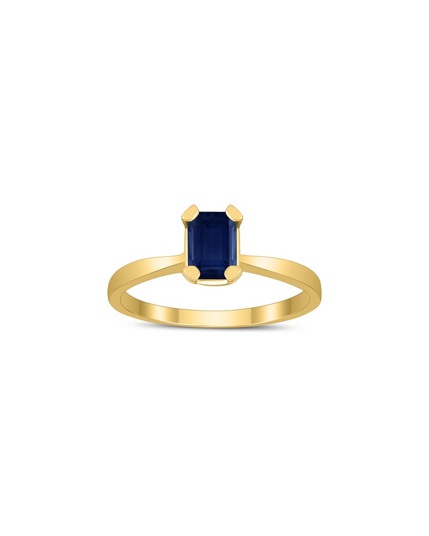 Gem Spark 14k 0.45 Ct. Tw. Sapphire Ring In Gold