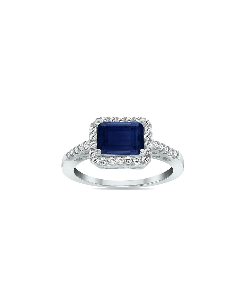 Gem Spark 14k 2.47 Ct. Tw. Diamond & Sapphire Ring