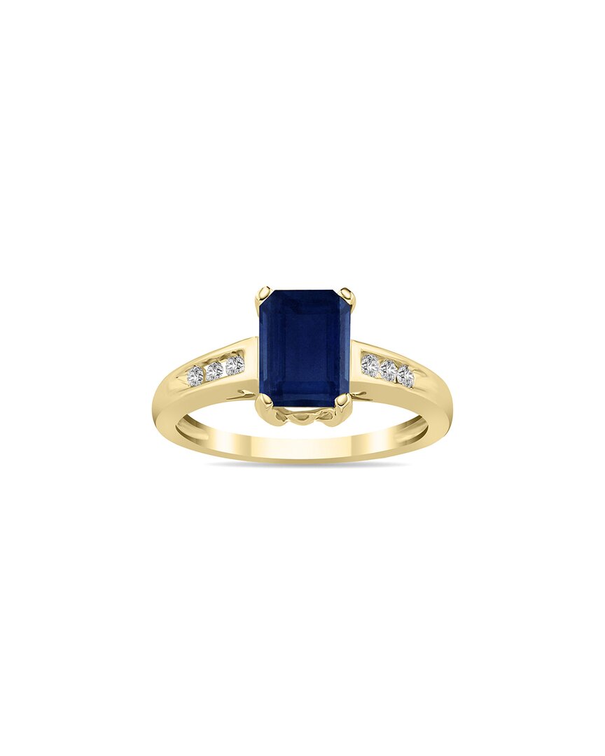 Gem Spark 14k 2.25 Ct. Tw. Diamond & Sapphire Ring