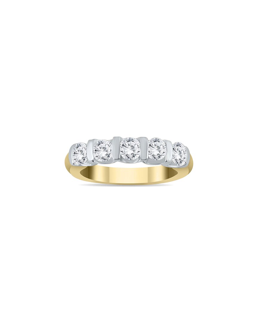 True Diamond 14k Two-tone 0.96 Ct. Tw. Diamond Ring