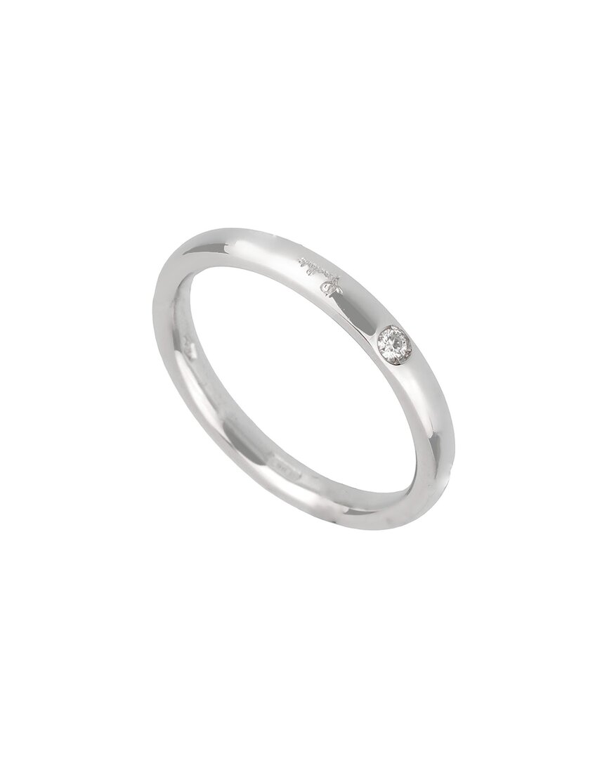 Pomellato 18k 0.03 Ct. Tw. Diamond Ring (authentic )