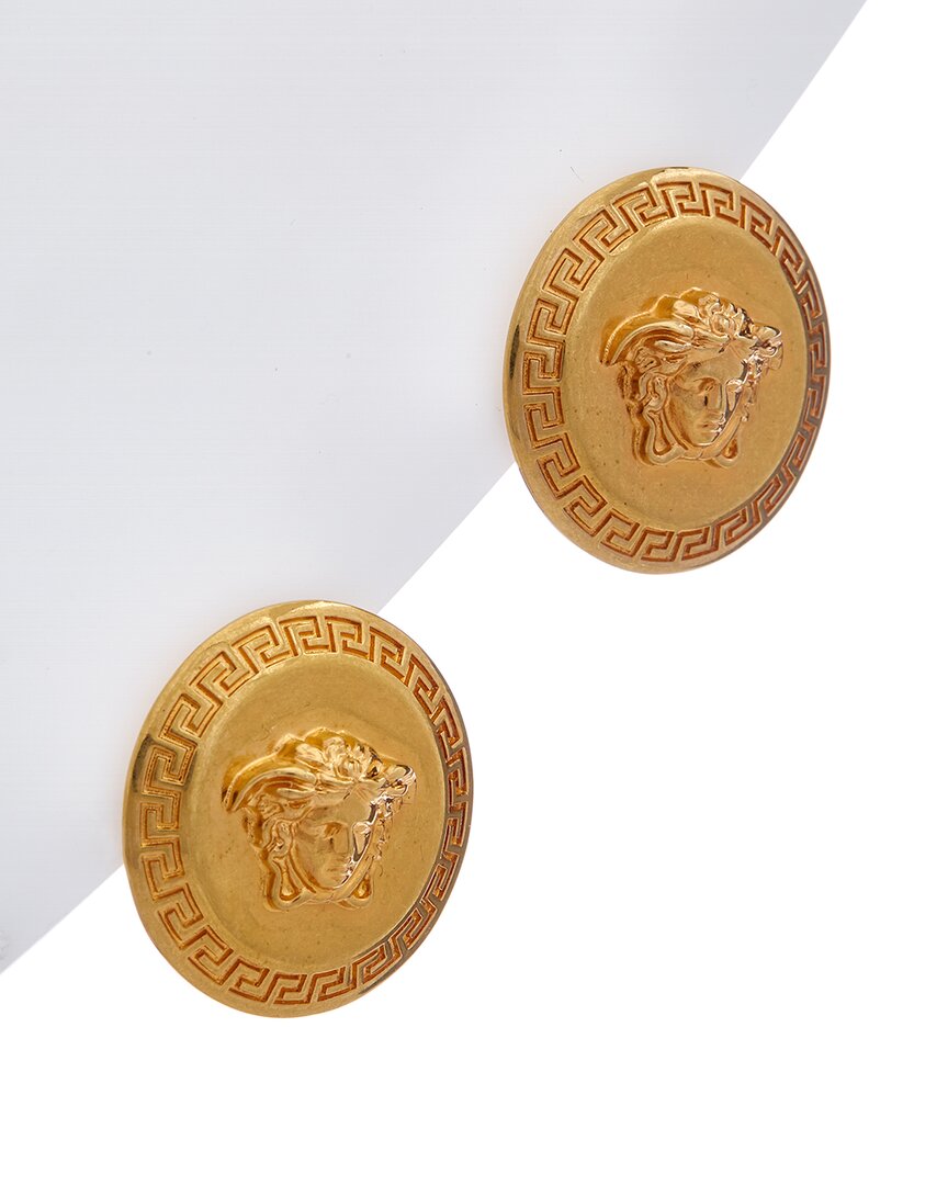 Versace Tribute Medusa Stud Earrings