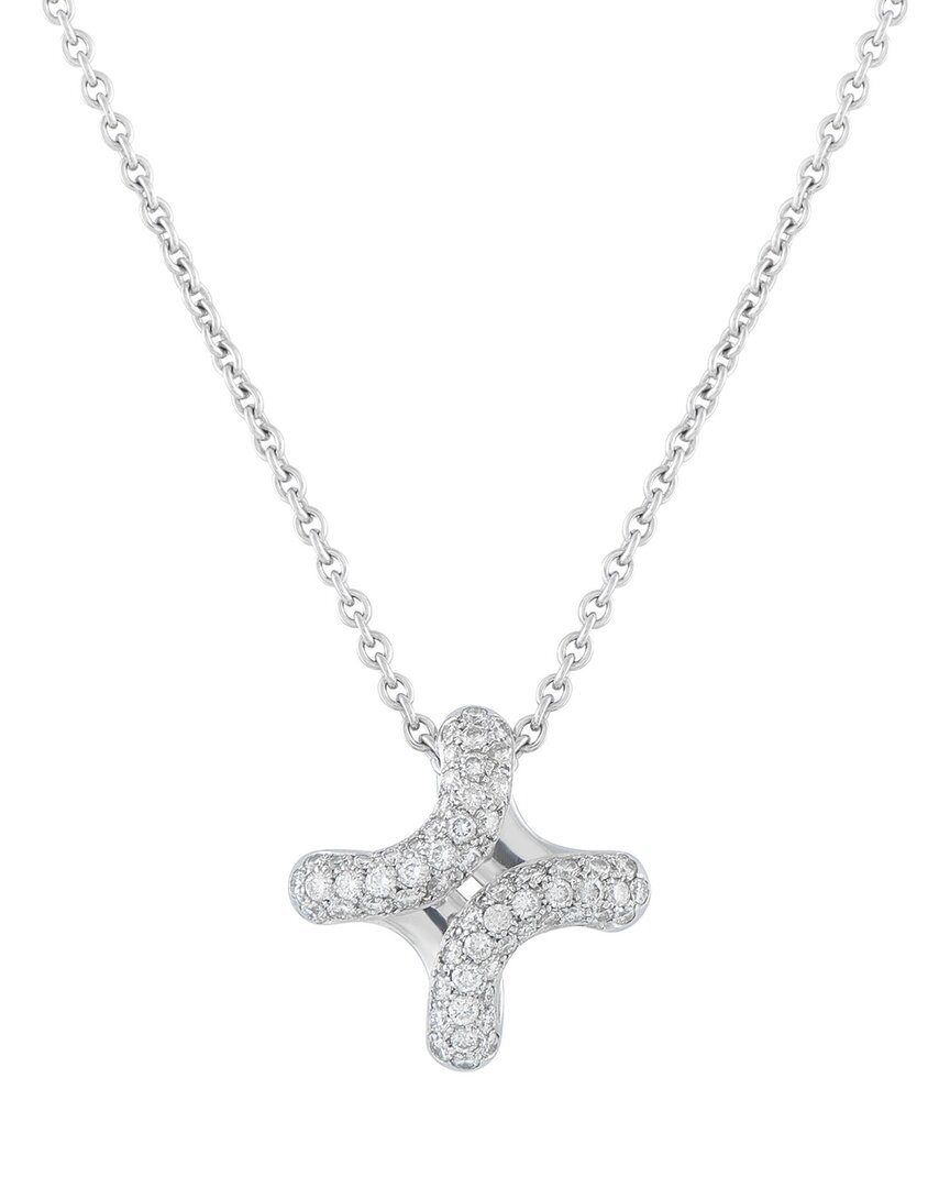 Hermes Hermès 18k 0.90 Ct. Tw. Diamond Necklace (authentic Pre-loved)