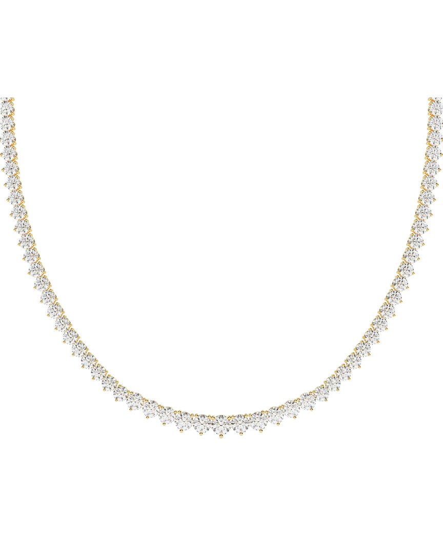 Lab Grown Diamonds 14k 5.00 Ct. Tw. Lab-grown Diamond Tennis Necklace