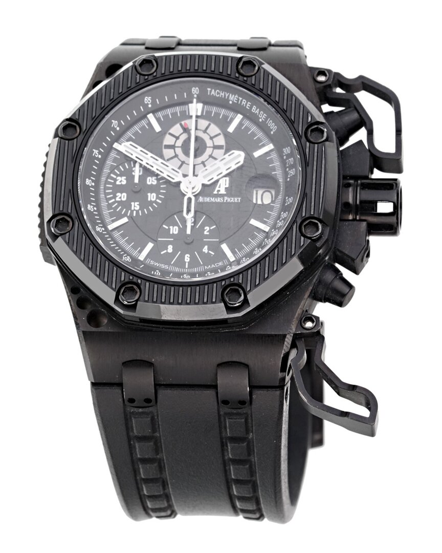 Audemars Piguet Titanium Watch (authentic ) In Black