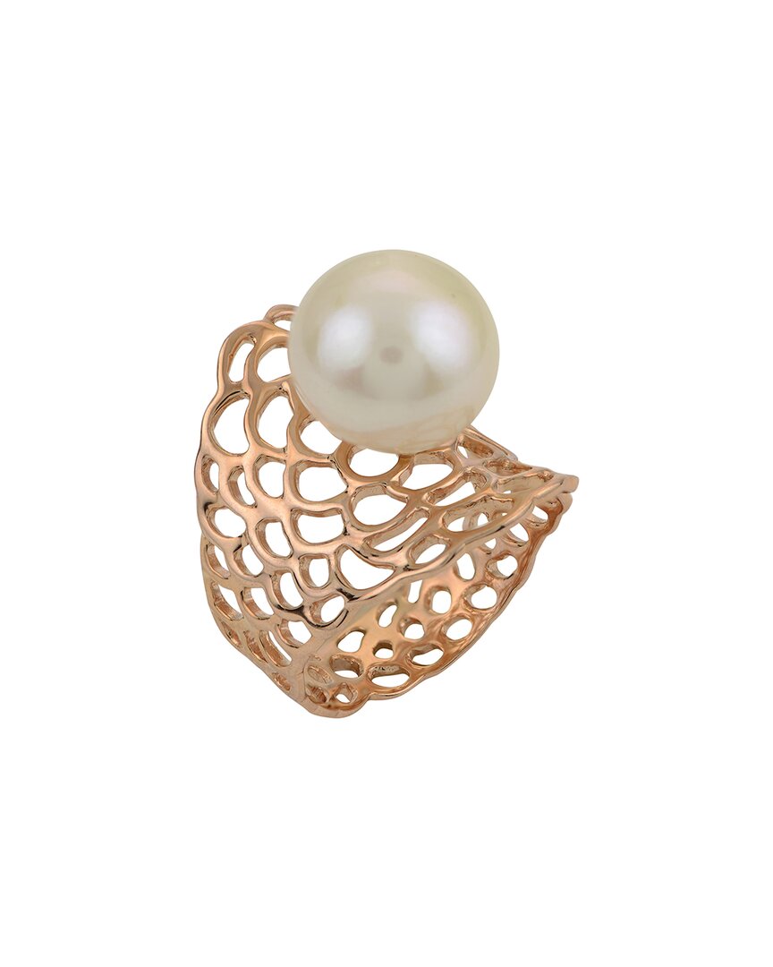 Pearls Windsor 14k Rose Gold 12-13mm Freshwater Pearl Ring