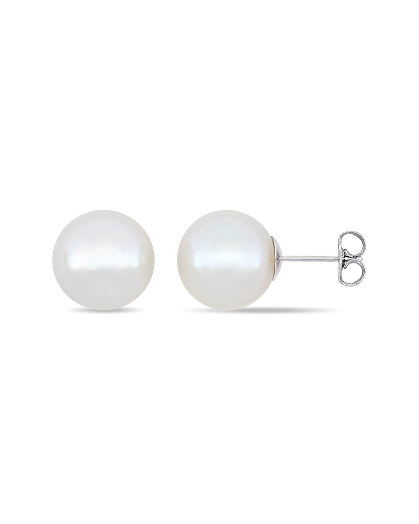 Pearls 14k 11-12 Mm Pearl Studs