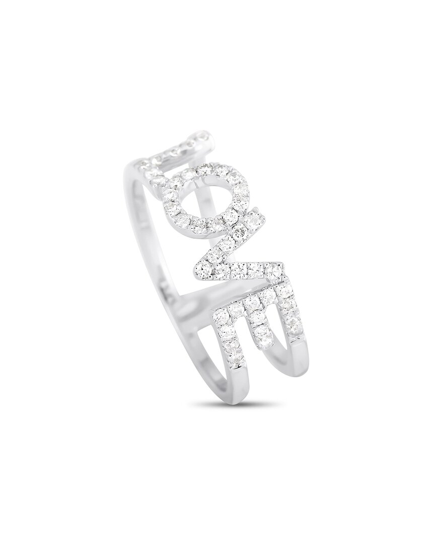 Non Branded 14k 0.35 Ct. Tw. Diamond Love Ring