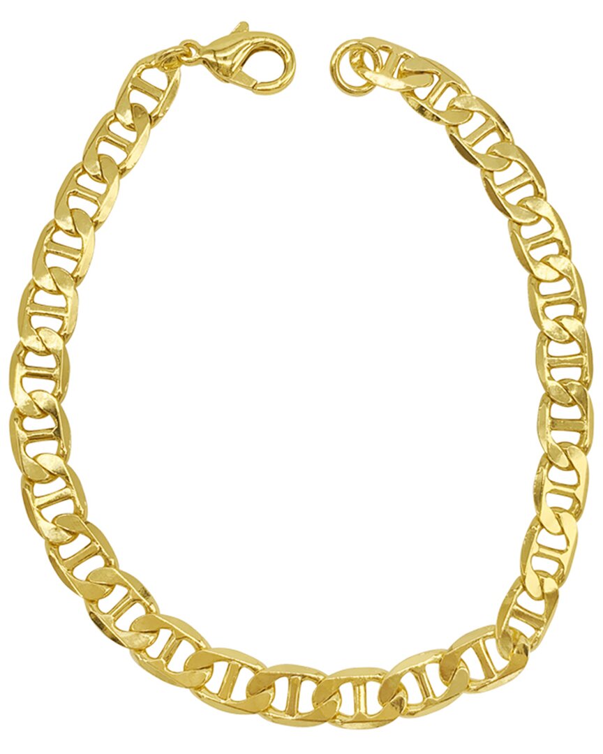 Adornia 7mm Mariner Chain Bracelet In Yellow
