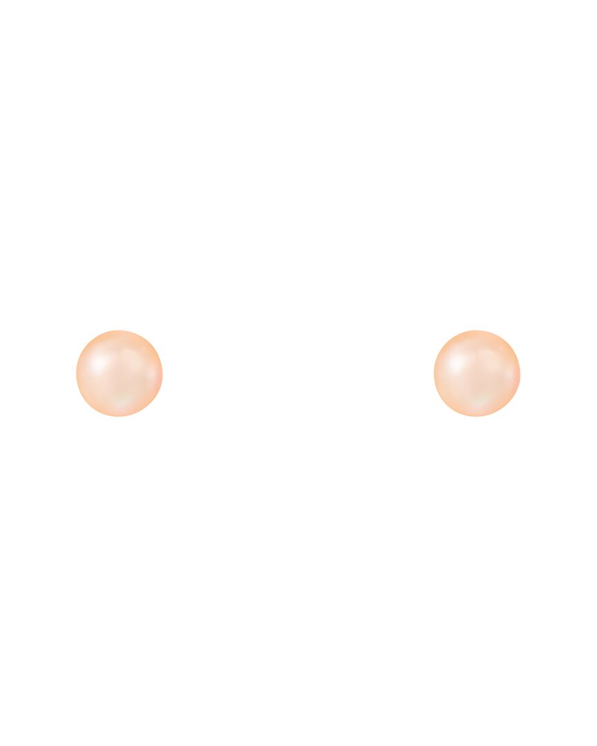 Splendid Pearls 14k 5-5.5mm Pearl Earrings
