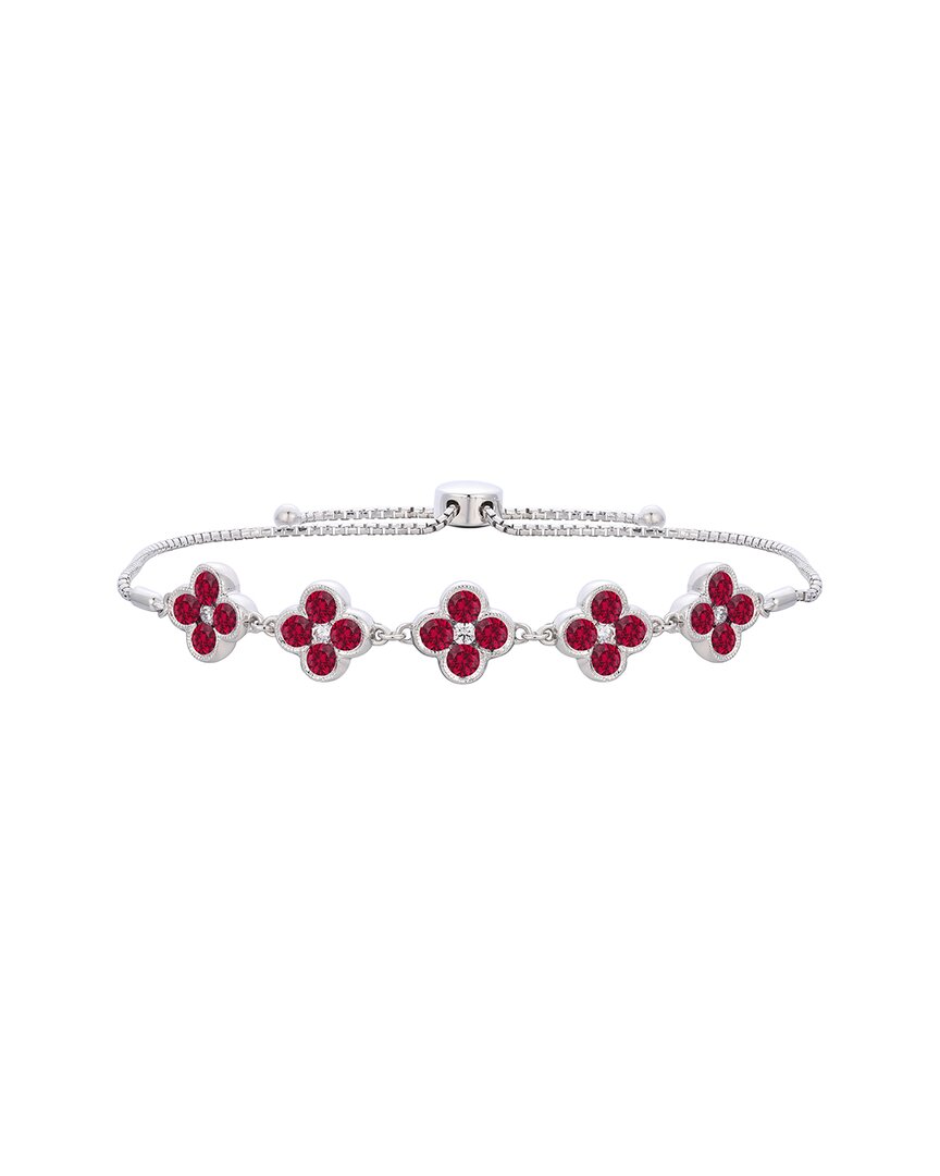 Gregg Ruth 14k 2.27 Ct. Tw. Diamond & Ruby Bracelet In No Color