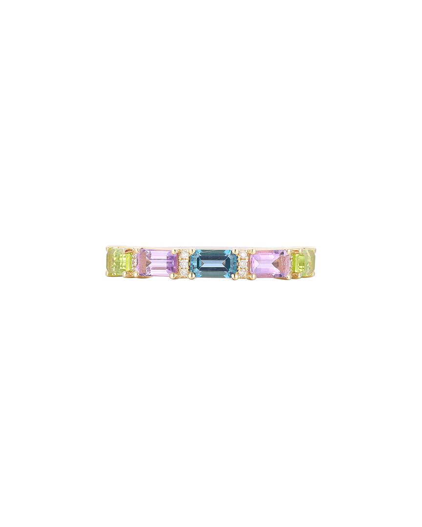 Gregg Ruth 14k 1.57 Ct. Tw. Diamond & Gemstone Ring In No Color