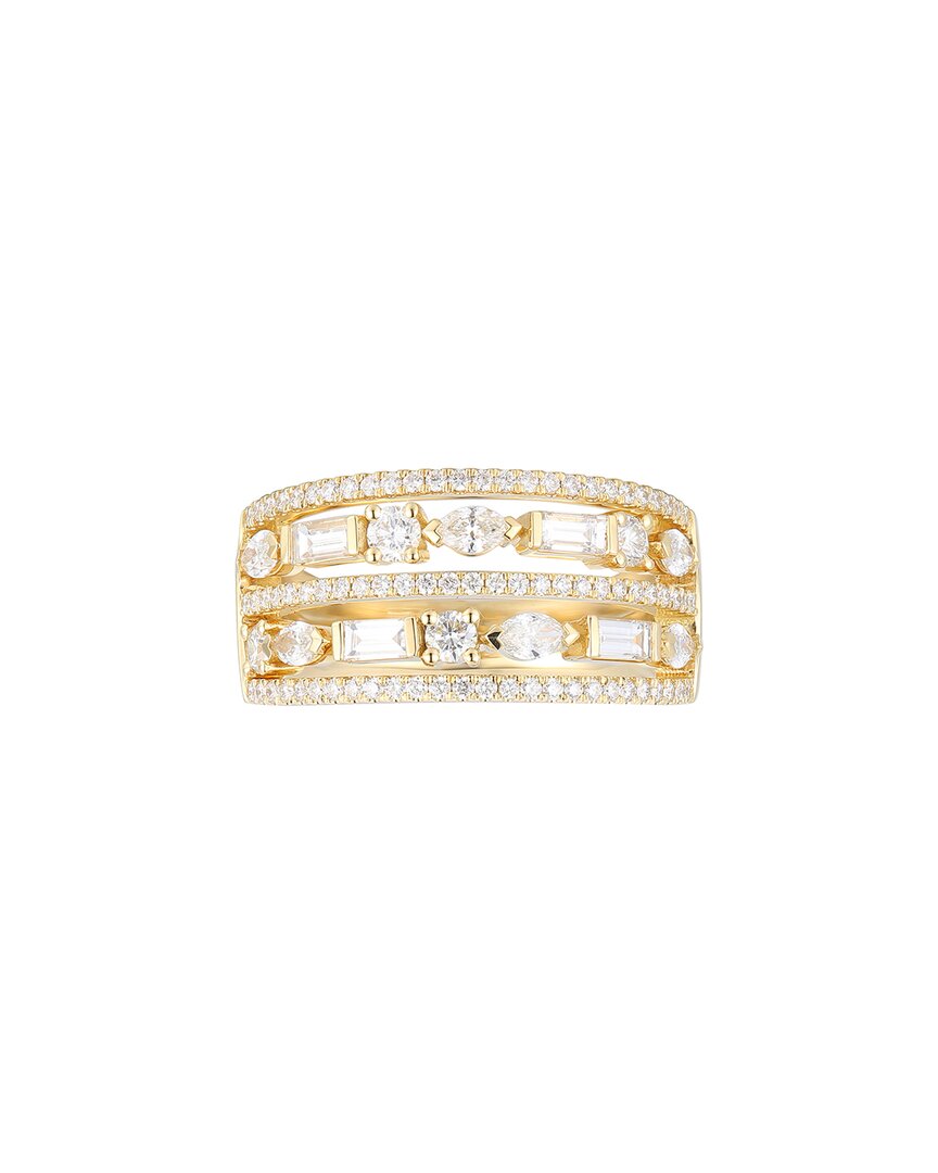 Gregg Ruth 18k 1.14 Ct. Tw. Diamond Ring In No Color