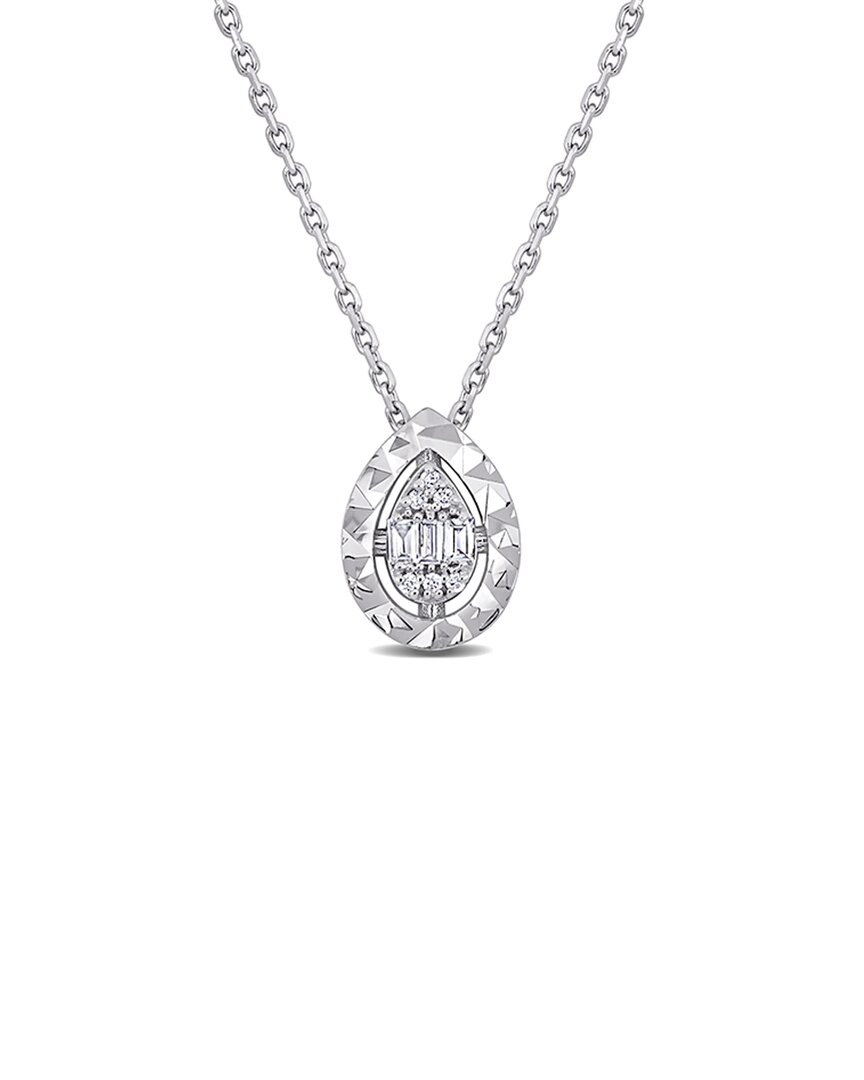 Rina Limor 14k 0.06 Ct. Tw. Diamond Pendant