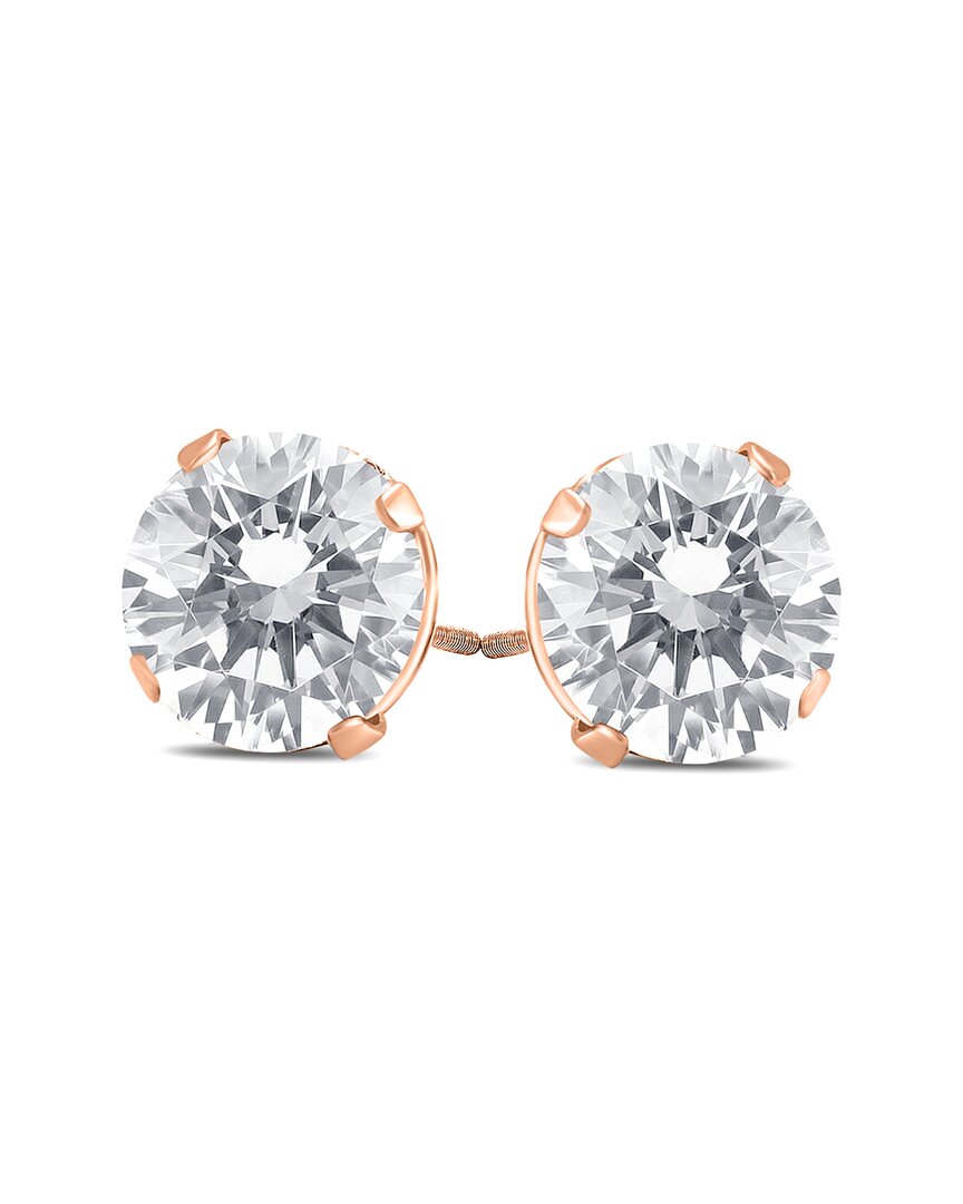 Shop Diamond Select Cuts 14k Rose Gold 2.00 Ct. Tw. Diamond Studs