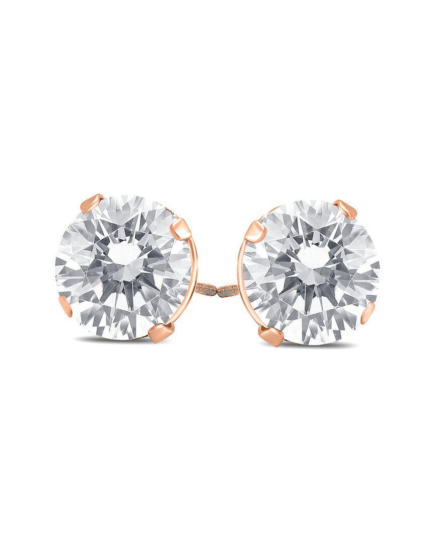 Diamond Select Cuts 14k Rose Gold Sselects 2.00 Ct. Tw. Diamond Studs