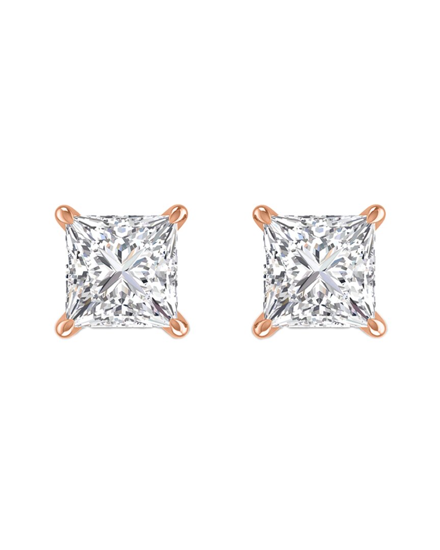 Diamond Select Cuts 14k Rose Gold Sselects 0.75 Ct. Tw. Diamond Studs