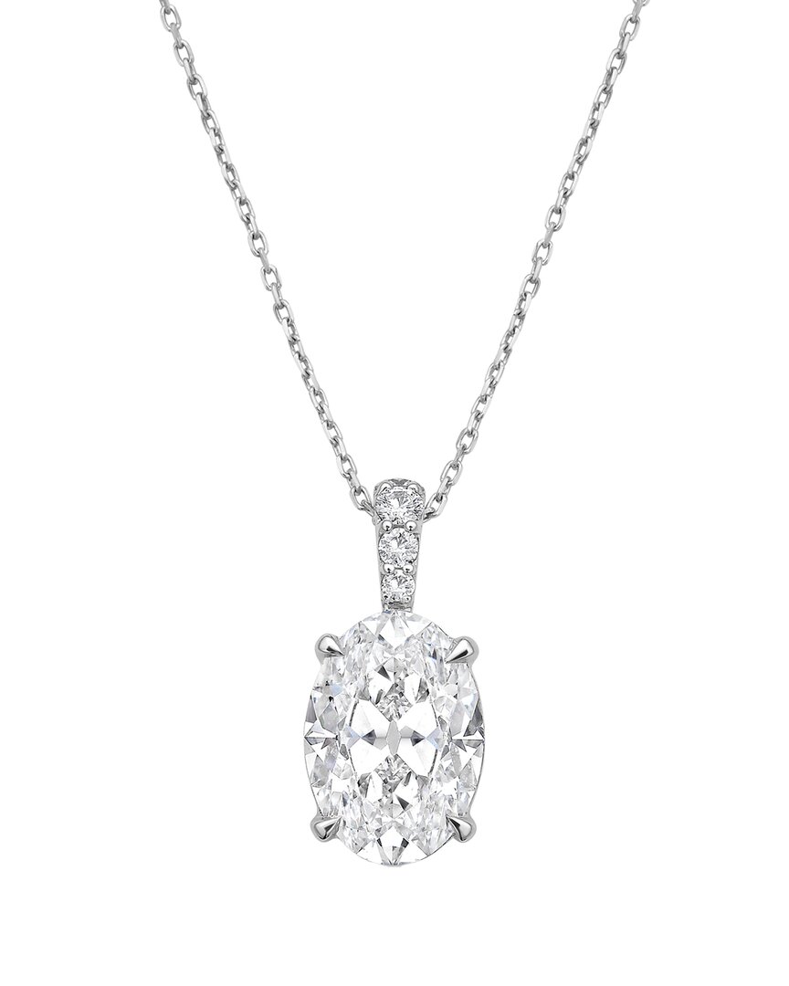 Diana M Lab Grown Diamonds Diana M. 14k 10.25 Ct. Tw. Lab-grown Diamond Pendant Necklace